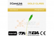 Pigtail ConnLink GOLD SC/APC (8˚), SM, 2M, Easy Strip